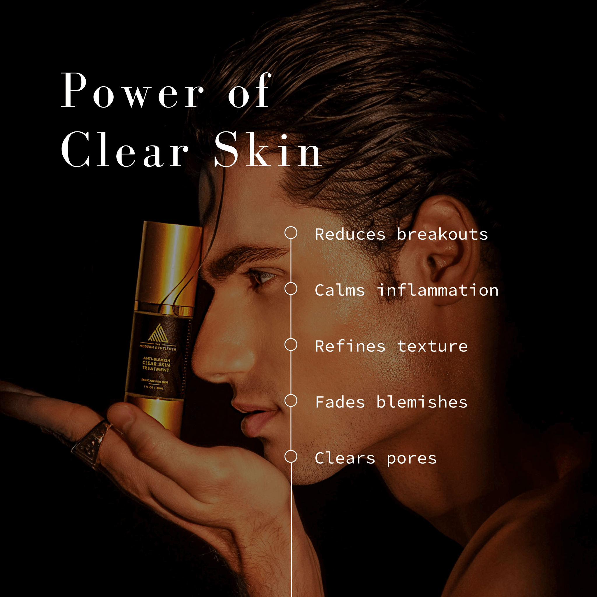 Anti - Blemish Serum for Men - TMGskin.com
